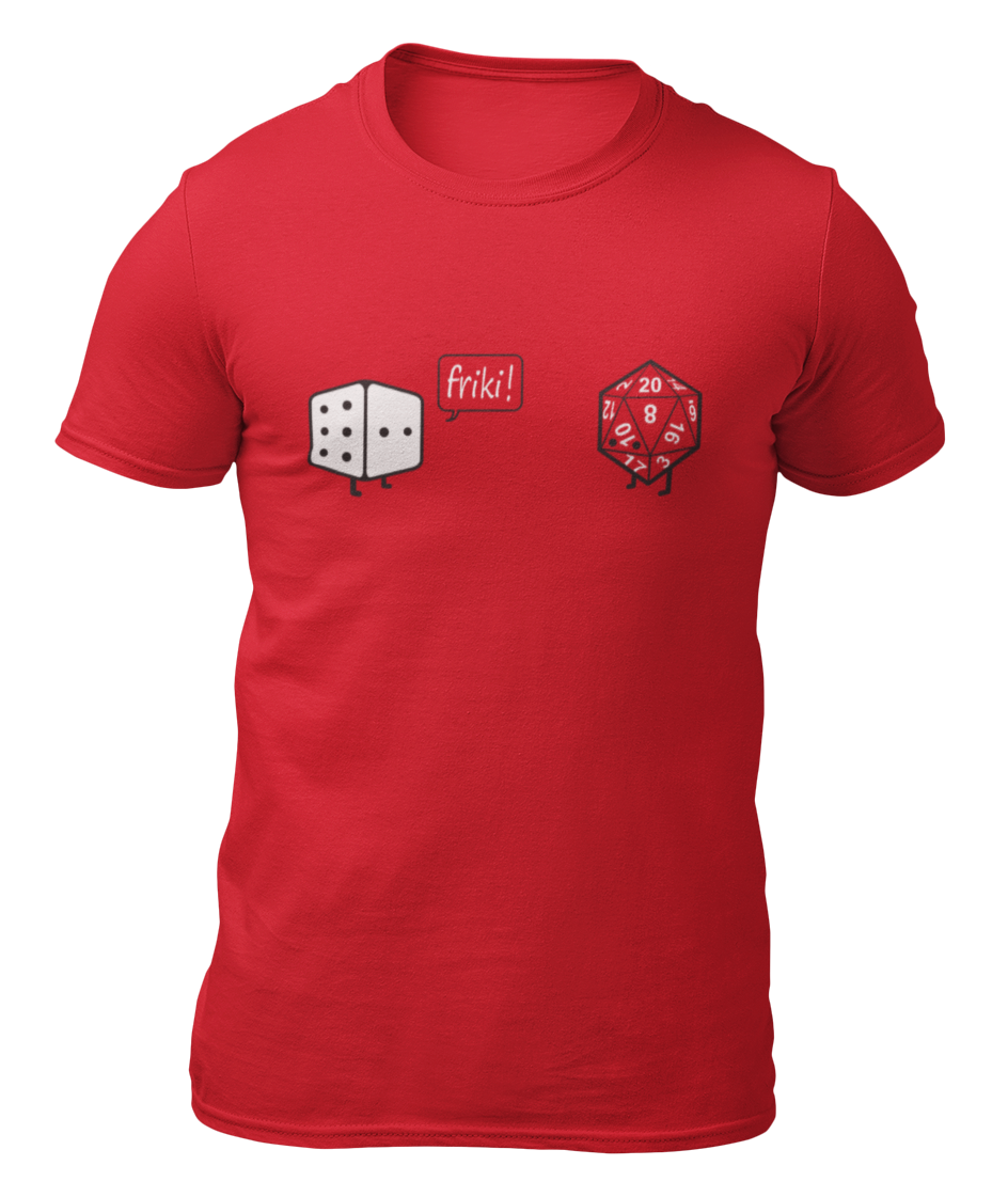 DADOS FRIKI CAMISETA