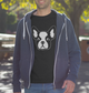 PERRO - BULDOG FRANCÉS - CAMISETA -