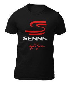 AYRTON SENNA - FIRMA - F1 - CAMISETA -