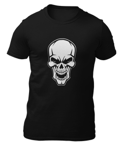 CALAVERA ENFADADA - ANGRY SKULL - CAMISETA -