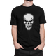 CALAVERA ENFADADA - ANGRY SKULL - CAMISETA -