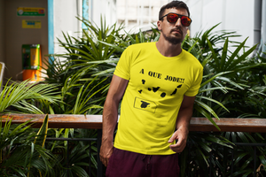 ISLAS CANARIAS - A QUE JODE!! - AMARILLA - CAMISETA -