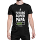 CARGANDO FUTURO SUPER PAPA - BEBE - CAMISETA