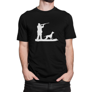 CAZADOR -PERRO - CAMISETA -