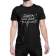 DISEÑA UNA VIDA QUE AMES - LOGO BLANCO - CAMISETA -