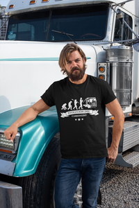 EVOLUCIÓN DEL CAMIONERO - CAMISETA - kxulo