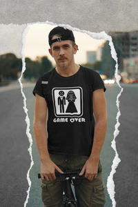 GAME OVER CASADO - DESPEDIDA SOLTERO - CAMISETA