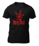 HEAVY METAL - LOGO ROJO  - CAMISETA