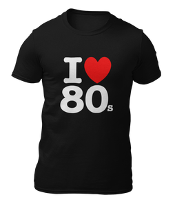 I LOVE 80'S - LOGO - CAMISETA