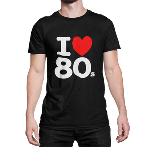 I LOVE 80'S - LOGO - CAMISETA