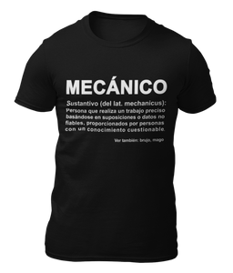 MECÁNICO DEFINICIÓN - CAMISETA -