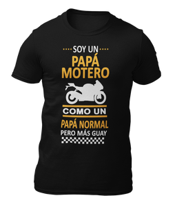 PAPA MOTERO- CAMISETA