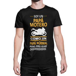 PAPA MOTERO- CAMISETA