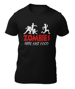 ZOMBIE HATE FAST FOOD - CAMISETA