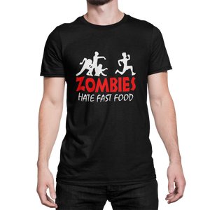 ZOMBIE HATE FAST FOOD - CAMISETA