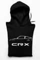 HONDA CRX 1ª GENERACIÓN - SUDADERA CON CAPUCHA