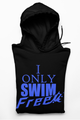 I ONLY SWIM FREE - SUDADERA CON CAPUCHA