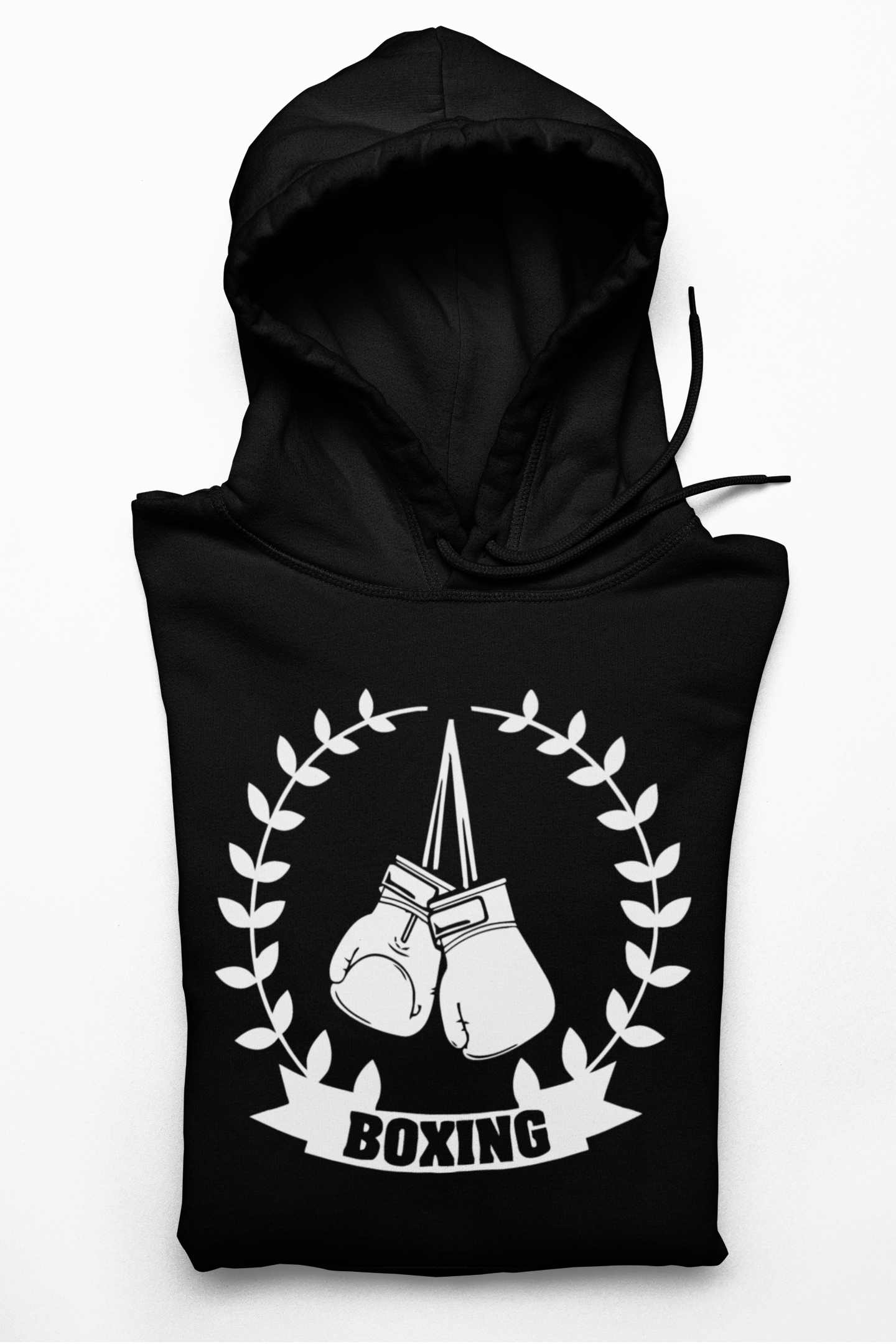 BOXEO LOGO BOXING SUDADERA CON CAPUCHA