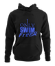 I ONLY SWIM FREE - SUDADERA CON CAPUCHA