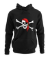 CALAVERA PIRATA - SUDADERA CON CAPUCHA