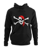 CALAVERA PIRATA - SUDADERA CON CAPUCHA