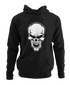 CALAVERA ENFADADA - ANGRY SKULL - SUDADERA CON CAPUCHA