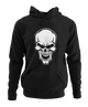 CALAVERA ENFADADA - ANGRY SKULL - SUDADERA CON CAPUCHA